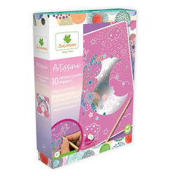 Artissimo Tableaux a gratter magiques - Au Sycomore - Rose