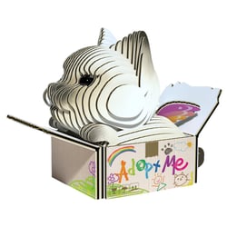 Eugy 3D Modèle: CHATS / MOCHA 7,4x4,1x5,7cm, en carton, en boîte, 6+