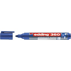 Marqueur pour tableaux blancs pointe ronde 1,5-3 mm - Edding - Bleu - edding 360
