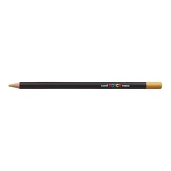 Crayon de couleur MITSUBISHI - Ocre - Mine ultra-résistante - POSCA Pencil