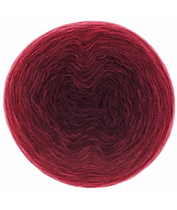 Creative Wool Dégradé 200 gr châle et étole - Rico Design 09 Rouge