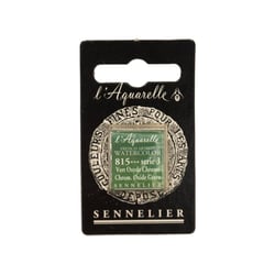 Aquarelle Extra-Fine 1/2 Godet Vert Oxyde Chrome Sennelier