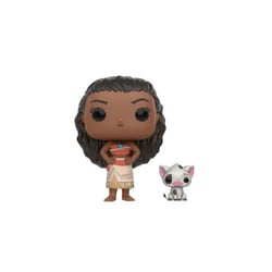 Vaiana, la Légende du Bout du Monde - Figurines POP! Moana & Pua 9 cm