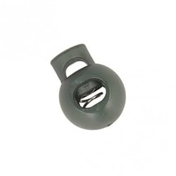 Lot de 10 serre-cordon boule 22mm (Anthracite)