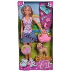 Steffi Love Poupée mannequin Promenade chien