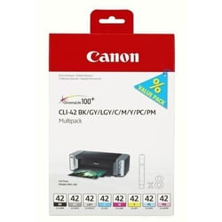 Cartouche d'encre CLI-42 8inks - Noir et couleur - Capacité standard - multipack 8 encres