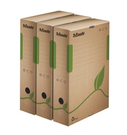 Lot de 10 Boîtes archives BOXYCOLOR Dos de 80mm A4 couleurs assorties
