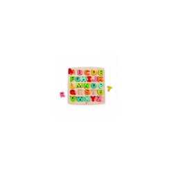 Puzzle alphabet majuscules - Hape - Rouge