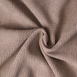 Tissu Velours envers fausse fourrure Camel