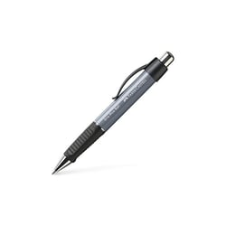 FABER-CASTELL Stylo à bille rétractable GRIP PLUS, gris
