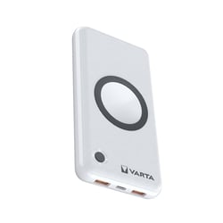Varta PowerBank 15000 mAh PD 20 W / Quick Charge 3.0 avec Port USB-C / 2USB-A Blanc