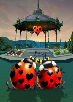 Puzzle 500 pièces - François Ruyer - In Love - Grafika