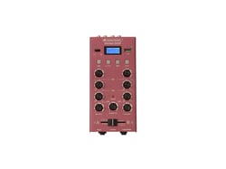 OMNITRONIC Gnome-202p mini mixeur rouge