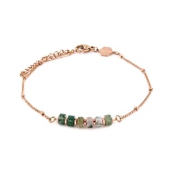 Bracelet Piana en pierres Agate Aquatique - Sloya