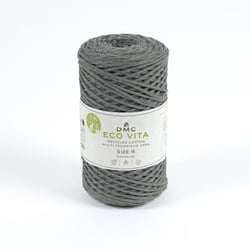 DMC - Fil Coton Recyclé Eco Vita 4mm 250g Col. 12 gris