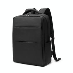 Sac À Dos Ordinateur Multifonction Imperméable Avec Rangement Ajustable Bleu Noir YONIS