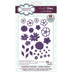 Matrices de découpe - Fleurs et feuilles - 15 dies - Creative Expressions