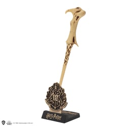 Stylo baguette avec socle & marque-page lenticulaire Voldemort - Harry Potter