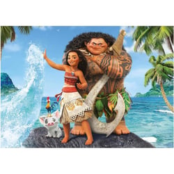 Puzzle vaiana avec maui cochon pua et poulet heihei 1000 pièces - collection disney - EDUCA