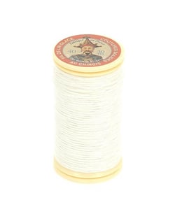 Fil lin glacé 30 m – Fil au Chinois – N° 40 – Fil de lin retors, lisse, résistant 308 Ecru