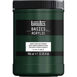 Peinture acrylique - Vert de Hooker - 224 - Liquitex Basics acrylic - Pot 946ml