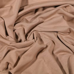 Tissu Jersey Bambou uni Camel