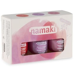 Coffret 3 vernis à ongles pelables à l'eau – Roses éternelles
