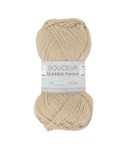 Fil à tricoter Douceur Classic Premium - Trimits : Doux et Résistant pour Tous Vos Projets 1523 Marron