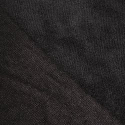Tissu Micro Éponge Bambou Noir ébène
