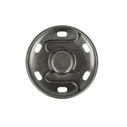 2 boutons pressions à coudre 30mm noir