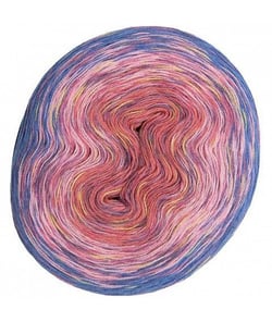 Creative COTTON Dégradé PRINT - châle et étole - Rico Design 02 Rose