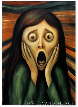 Affiche Edvard Munch n°10 | A3 : 29,7x42cm