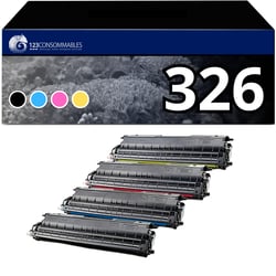Pack 4 Toners compatible BROTHER TN-326 - 123CONSOMMABLES