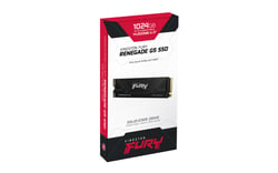 Disque dur SSD interne KINGSTON FURY Renegade G5 - NAND Flash - SFYR2S/1T0 - Noir - 8 x 2,2 x 0,23 cm