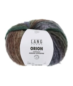 Pelote de laine à tricoter ORION - 100GR - Lang Yarns 0006 Vert