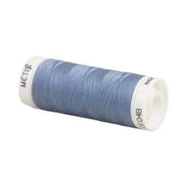 Bobine fil polyester 200m Oeko Tex fabriqué en Europe bleu nuit