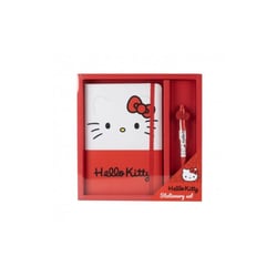 Hello Kitty - Set cadeau carnet de notes avec stylo Hello Kitty