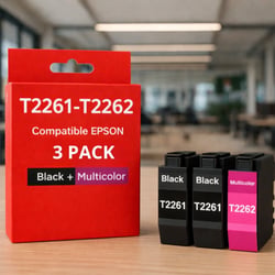 Pack de Cartouches Compatibles EPSON T2261-T2670 pour Imprimantes WorkForce WF-100W, WF-110W