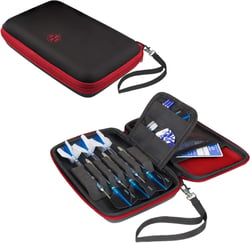 Etui Fléchettes Blaze Pro 6 case rouge noir - Harrows