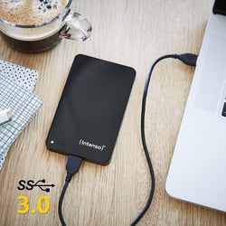 Disque dur externe 5 To USB 3.2 INTENSO Noir (IN6021513)