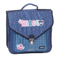 Cartable CHACHA Style 36 CM - 2 compartiments - Maternelle Miaou