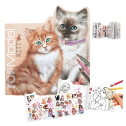 Livre de coloriage - Kitty - Top Model