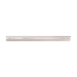 Règle de coupe sécuritaire Vaessen Creative - Aluminium - 45 cm