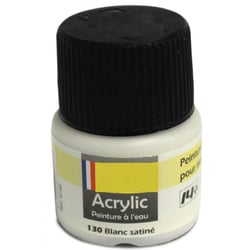 Blanc Satiné Acrylique 12ml