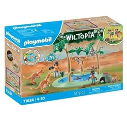 71624 Explorateurs avec animaux australiens, Wiltopia, 50 pieces, Des 4 ans