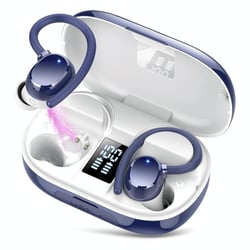 Ecouteurs Bluetooth Réduction De Bruit Stéréo Autonomie Longue Modes Multiples Bleu YONIS