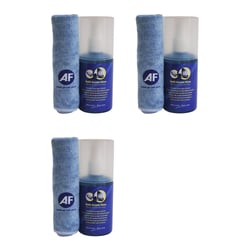 Lot de 3 kits de nettoyage AF pour écrans fragiles - 200 ml - Chiffon microfibre