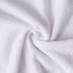 Tissu Eponge  Spa 400 g/m2 uni Blanc