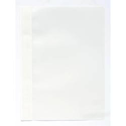 Chemise de présentation à lamelles Polypropylène standard - A4 - Blanc - x 25 - Exacompta