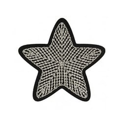Ecusson thermocollant Etoile argentée 3cm x 3cm